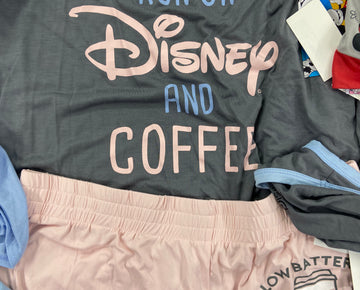 Women's Sleepwear Wholesale Lot, EILEEN WEST, Disney, Friends by RICHARD LEEDS,  CAROLE HOCHMAN , 20 items, Shelf Pulls, MSRP $1,024