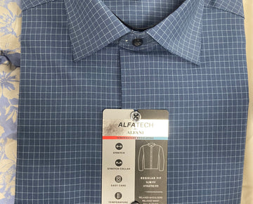 Men's Clothing Button Down Shirts Wholesale Lot, ALFANI, BAR III, CLUB ROOM, 14 items, Shelf Pulls, MSRP $844
