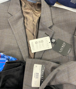 Men's Clothing Assorted Wholesale Lot, LAUREN RALPH LAUREN, BANANA REPUBLIC, TOMMY BAHAMA, BASS OUTDOOR, CLUBROOM and more 15 items, Shelf Pulls, MSRP $1,837