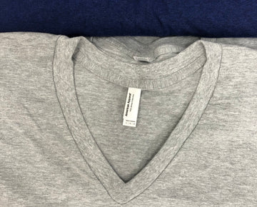 Men's Clothing Tops Short Sleeves Wholesale Lot, AMERICAN APPAREL ONLY, 42 Items, Shelf Pulls, MSRP $672