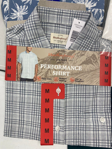 Men's Clothing Button Down Shirts, T-shirts and Other Tops, Wholesale Lot, CALVIN KLEIN, WEATHERPROOF, JACHS, Van Heusen, Suslo Couture and more, 29 items, Shelf Pulls, MSRP $693