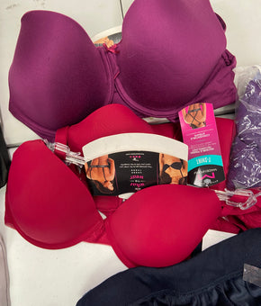 Women's Intimates Wholesale Lot, BALI, MAIDENFORM, CAROLE HOCHMAN, FELINA and more, 23 items, Shelf Pulls, MSRP $526