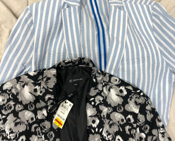 Men's Clothing SUITS/BLAZERS Wholesale Lot, INC, ALFANI, 10 Items, Shelf Pulls, MSRP $1,415
