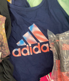 Women's Clothing Activewear Tops & Others, Wholesale Lot, NIKE, PUMA, UNDER ARMOUR, ADIDAS, COTTON ON, CHAMPION, CALVIN KLEIN and more, 26 items, Shelf Pulls, MSRP $684
