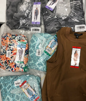 Women's Clothing Dresses, Rompers, Wholesale Lot, DANSKIN, HANG TEN, HILARY RADLEY and more, 11 items, New, MSRP $467