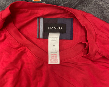 Men's Clothing T-shirts and Other Tops, Wholesale Lot, HANRO, RUGGED ELEMENT, 32 DEGREES, AMERICAN APPAREL and more, 22 items, Shelf Pulls, MSRP $671