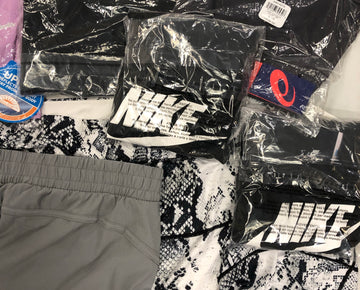 Women's Clothing Activewear Wholesale Lot, ASICS, COLUMBIA, NIKE, IDEOLOGY, 14 items, New, MSRP $531