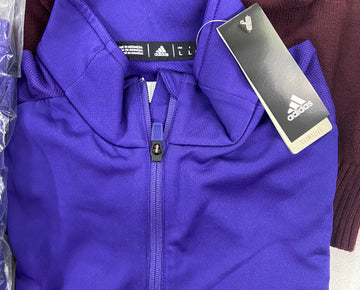 Men's Clothing Tops Wholesale Lot, ADIDAS, EDDIE BAUER, RUSSELL ATHLETIC, WEATHERPROOF, HI TEC and more, 12 items, Shelf Pulls, MSRP $765