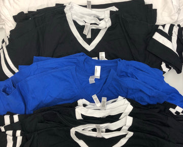 Men's Clothing Tops T-Shirt Wholesale Lot, AMERICAN APPAREL ONLY, 45 Items, Shelf Pulls, MSRP $886