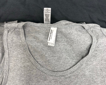 Men's Clothing Tops Sleeveless Wholesale Lot, AMERICAN APPAREL Only, 95 Items, Shelf Pulls, MSRP $1,710