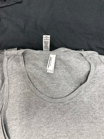 Men's Clothing Tops Sleeveless Wholesale Lot, AMERICAN APPAREL Only, 95 Items, Shelf Pulls, MSRP $1,710