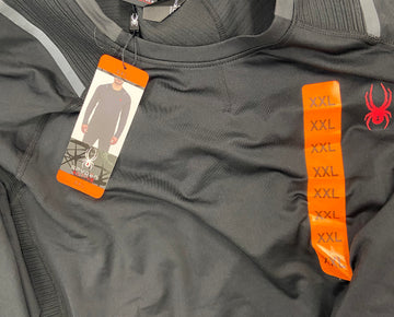 Men's Clothing Activewear Tops Wholesale Lot, ADIDAS, SPYDER, AMERICAN APPAREL 7 items, Shelf Pulls, MSRP $413