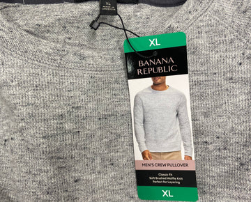 Men's Clothing Hoodies and Other Tops Wholesale Lot, BANANA REPUBLIC, CATERPILLAR, AMERICAN APPAREL, 12 items, Shelf Pulls, MSRP $536