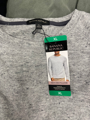 Men's Clothing Hoodies and Other Tops Wholesale Lot, BANANA REPUBLIC, CATERPILLAR, AMERICAN APPAREL, 12 items, Shelf Pulls, MSRP $536