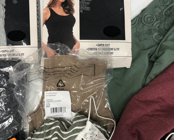 Women's Clothing Tops Wholesale Lot, LUCKY BRAND, POLO RALPH LAUREN, FREE PEOPLE, CALVIN KLEIN, DKNY, THREE DOTS and more, 25 items, Shelf Pulls, MSRP $967