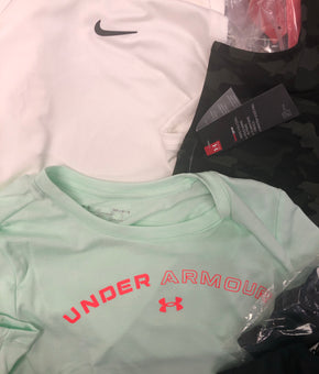 Women's Clothing ACTIVEWEAR Wholesale Lot, UNDER ARMOUR, NIKE, ADIDAS, ASICS, IDEOLOGY, SPRAYWAY and more, 26 items, NEW, MSRP $695