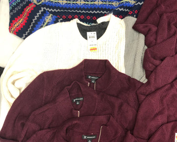 Men's Clothing Top Wholesale Lot, Club Room, INC, 11 Units, Shelf Pulls, MSRP $760