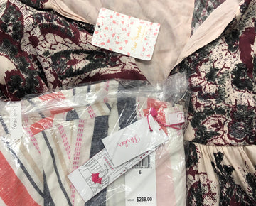 Women's Clothing DRESSES/ROMPERS Wholesale Lot, EILEEN FISHER, FREE PEOPLE, BCBG, PARKER LIFESTYLE, ALFANI and more, 16 items, Shelf Pulls, MSRP $1,871