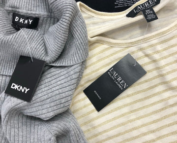 Women's Clothing Tops Wholesale Lot, LAUREN RALPH LAUREN, DKNY, FREE PEOPLE, ALFANI, INC and more, 20 items, Shelf Pulls, MSRP $1,315