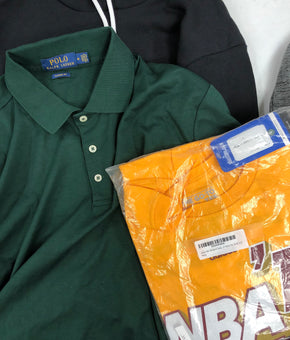 Men's Clothing Assorted Wholesale Lot from Major Department Store, 34 Items, Shelf Pulls, MSRP $2,064