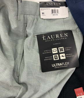 Men's Clothing Dress Pants & Others Wholesale Lot, LAUREN RALPH LAUREN, BANANA REPUBLIC, THE MEN'S STORE, SPYDER, PERRY ELLIS and more, 13 items, Shelf Pulls, MSRP $1,141