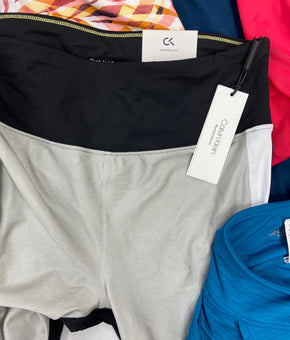 Women's Clothing Activewear Wholesale Lot, UNDER ARMOUR, CALVIN KLEIN, IDEOLOGY, 11 items, Shelf Pulls, MSRP $505
