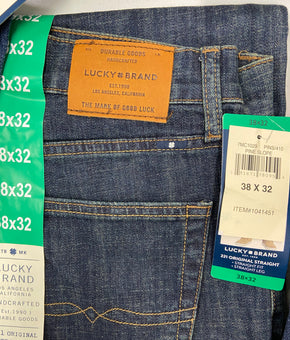 Men's Clothing Jeans Wholesale Lot, LUCKY BRAND, CALVIN KLEIN, BUFFALO and more, 10 items, Shelf Pulls, MSRP $814