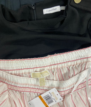 Women's Clothing Assorted Wholesale Lot, MICHAEL KORS, FREE PEOPLE, THE NORTH FACE, BASS OUTDOOR, SANCTUARY and others,11 items, Shelf Pulls, MSRP $739