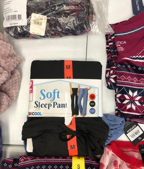 Women's Clothing Sleepwear Wholesale Lot, NAUTICA, FREE PEOPLE, DISNEY, 32 DEGREES and more, 10 items, New, MSRP $540