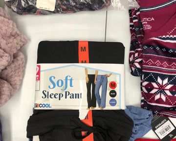 Women's Clothing Sleepwear Wholesale Lot, NAUTICA, FREE PEOPLE, DISNEY, 32 DEGREES and more, 10 items, New, MSRP $540