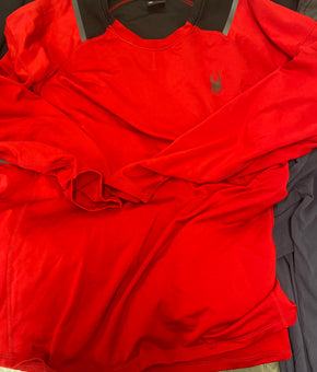 Men's Clothing Casual Shirts & Other Tops, Wholesale Lot, CHAMPION, SPYDER, 32 DEGREES, and AMERICAN APPAREL, 17 items, Shelf Pulls, MSRP $622