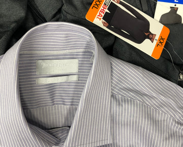 Men's Clothing Tops Wholesale Lot, DYLAN GRAY, HICKEY FREEMAN, 32 DEGREES, AMERICAN APPAREL, 16 items, Shelf Pulls, MSRP $1,030