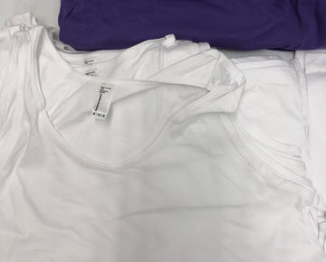 Men's Clothing Tops Sleevless Wholesale Lot, AMERICAN APPAREL ONLY, 51 Items, Shelf Pulls, MSRP $918