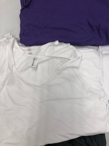 Men's Clothing Tops Sleevless Wholesale Lot, AMERICAN APPAREL ONLY, 51 Items, Shelf Pulls, MSRP $918