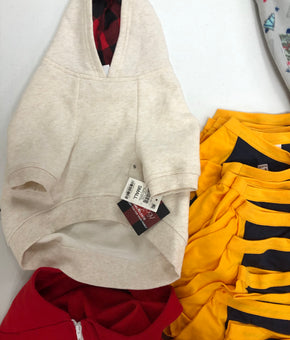 Dog's Clothing Wholesale Lot, AMERICAN APPAREL, FAMILY PJ and more, 52 items, Shelf Pulls, MSRP $655
