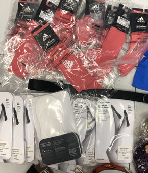 Women's Accessories Wholesale Lot, CALVIN KLEIN, GIANI BERNIN, ADIDAS, FREE PEOPLE, AMERICAN APPAREL, INC and more, 37 items, Shelf Pulls, MSRP $734