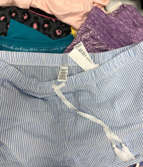 Women's Clothing Pajamas Wholesale Lot, CALVIN KLEIN, COOL GIRL, INC, CHARTER CLUB and more,33 items, CUSTOMER RETURNS