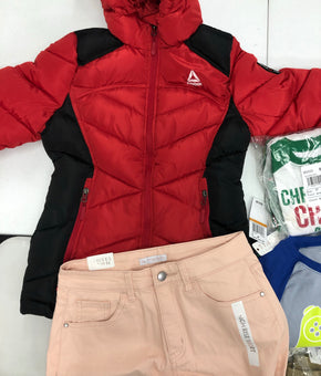 Kid, Youth, Junior's Clothing Assorted Wholesale Lot, REEBOK, DISNEY, THE CHILDREN'S PLACE, AMERICAN APPAREL and more, 14 Units, Shelf Pulls, MSRP $412