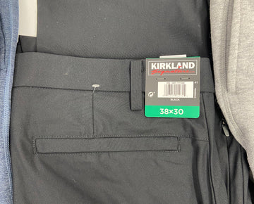 Men's Clothing Bottoms Wholesale Lot, DOCKERS, NAUTICA, DYLAN GRAY, EDDIE BAUER, KIRKLAND and more, 9 items, Shelf Pulls, MSRP $604